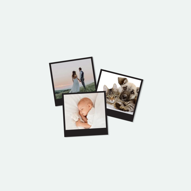 Anı Defteri İçin Pola Fotoğraf Kartları – 12 Adet