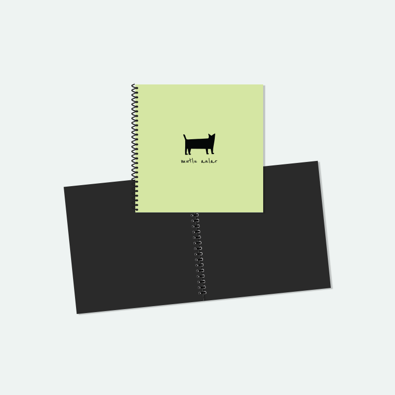 Mutlu Anlar Kedi Anı Defteri