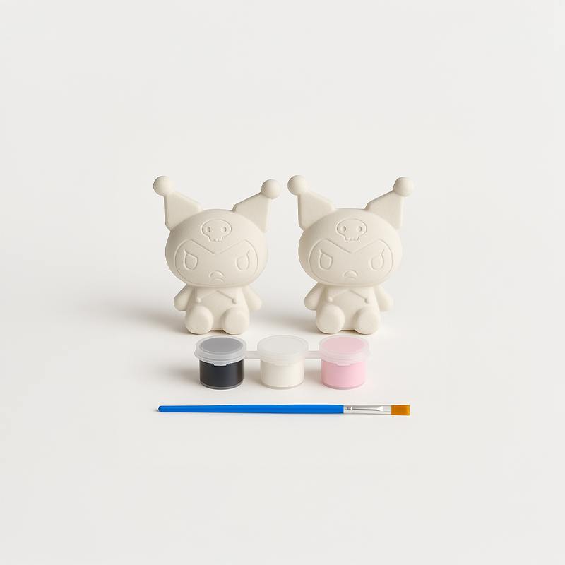 Sevimli Karakterler Kuromi Beton Taş Boyama Seti