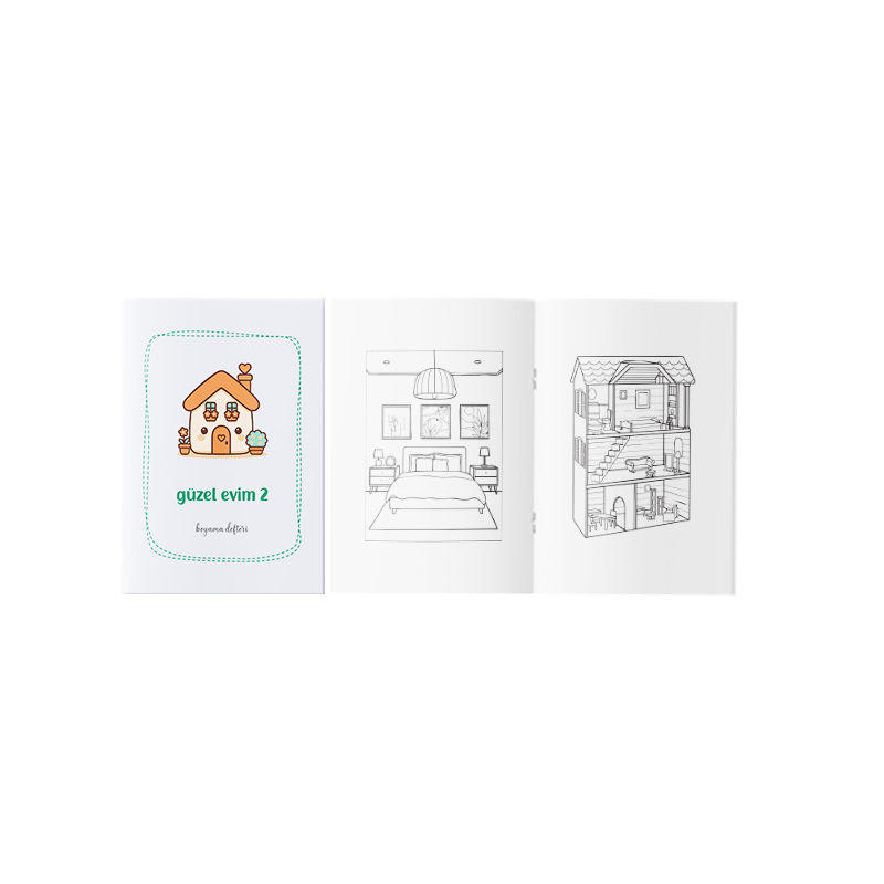Güzel Evim Boyama Kitabı 2