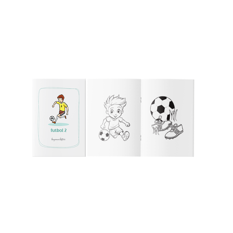Futbol Boyama Kitabı 2