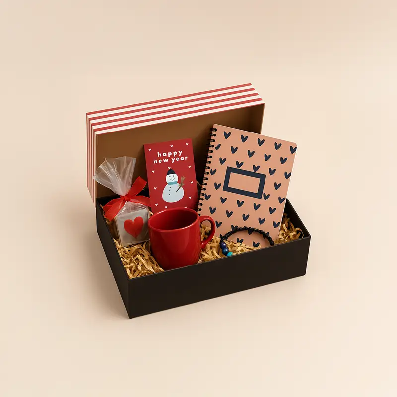 Yılbaşı, Doğum Günü, Tebrik ve Özel Günler İçin Konsept Hediye Kutusu