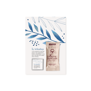 İş Arkadaşı İçin Kahve Çikolata Hediye Kartı