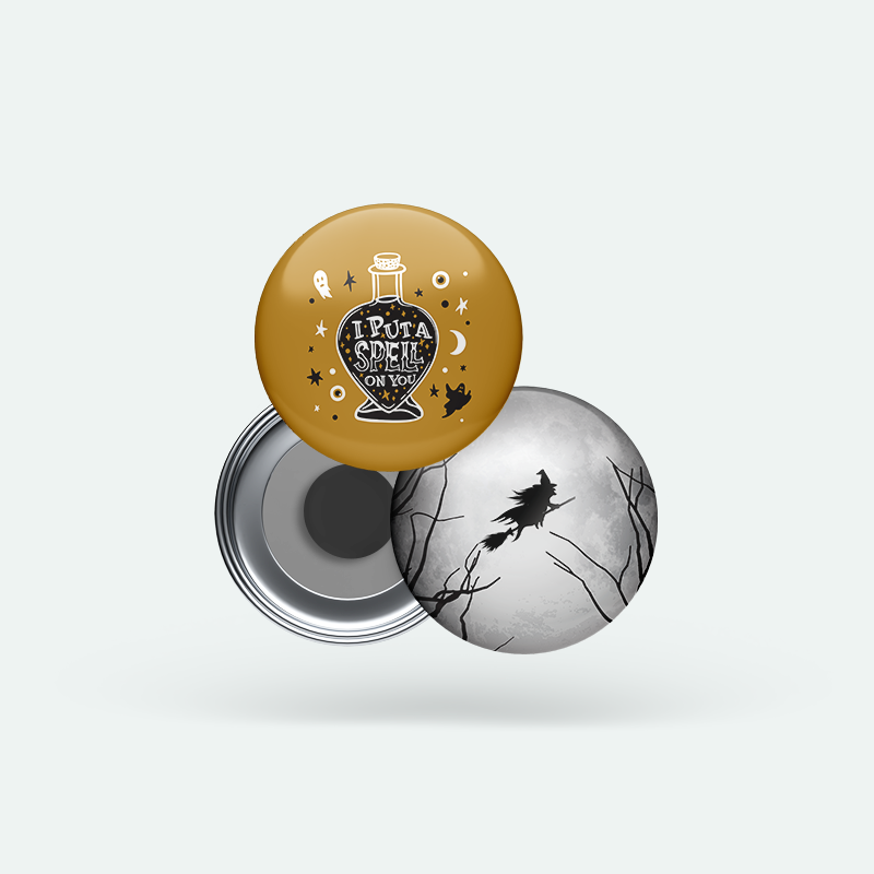 Cadı ve İksir 2’li Buton Magnet Seti