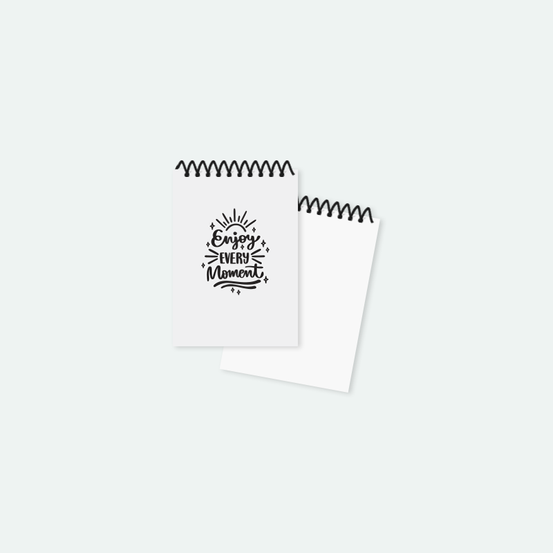 Motivasyon Baskılı Mini Not Defteri