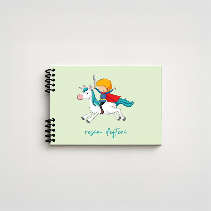 Prens Spiralli Resim Defteri