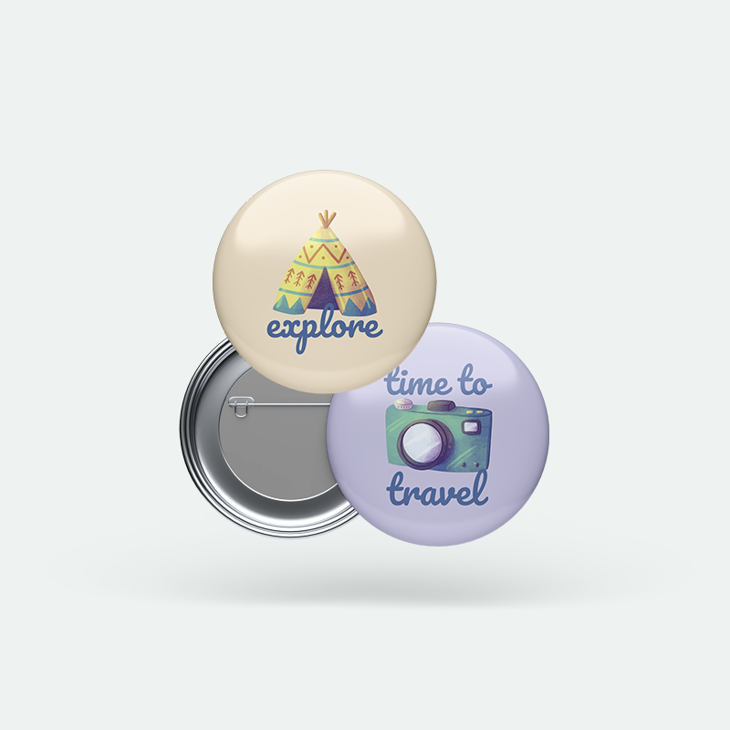 Gezgin 2’li Buton Rozet Seti