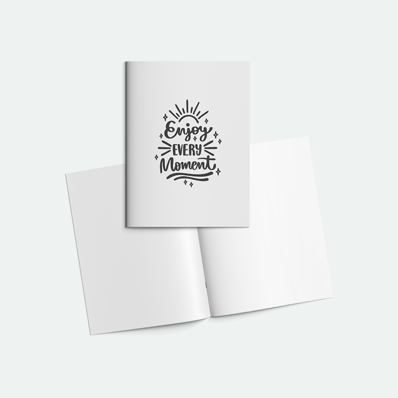 Motivasyon Baskılı Zımbalı A5 Not Defteri